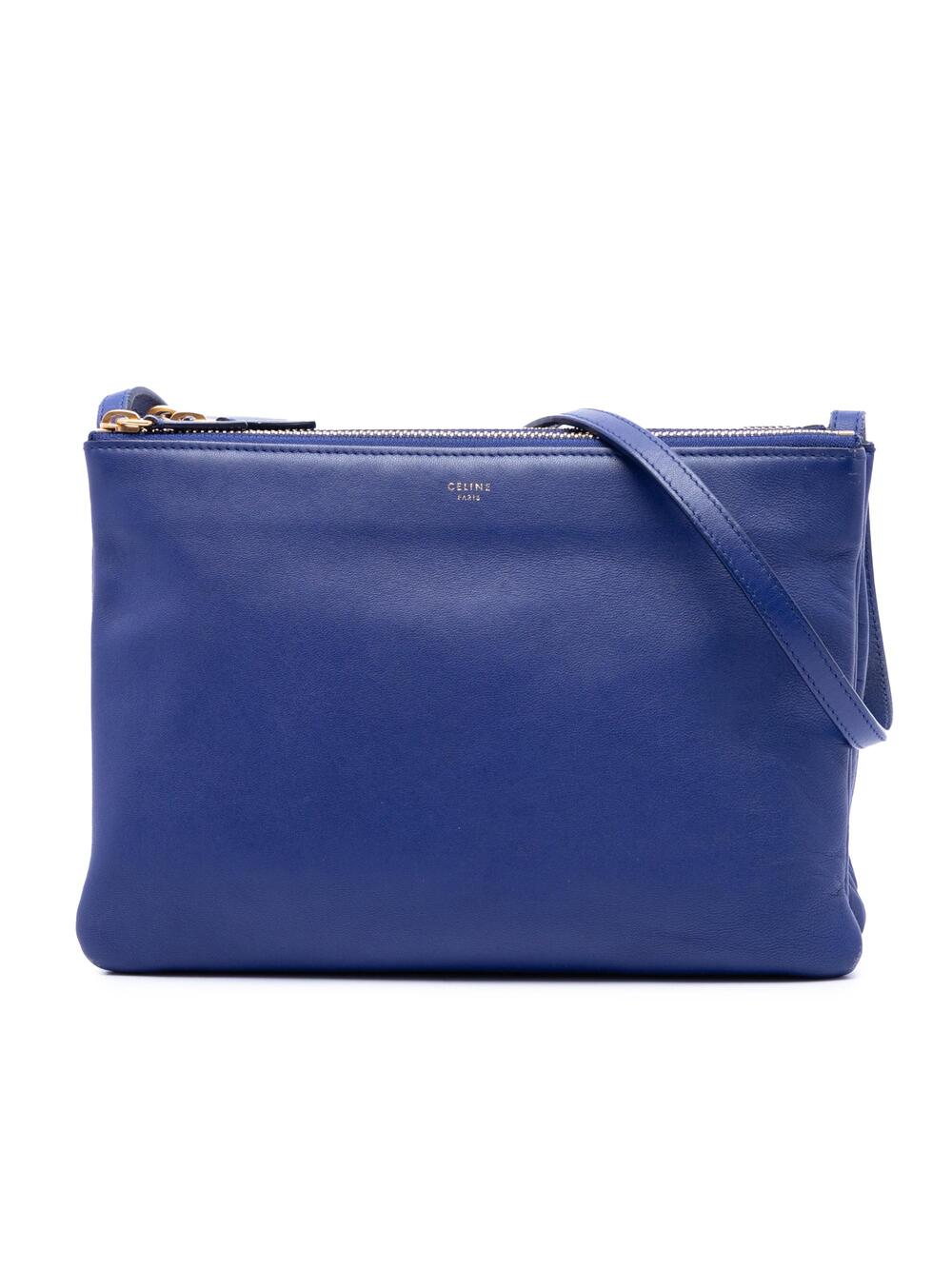 Celine Trio Crossbody Bag Leather Large #365879C52B